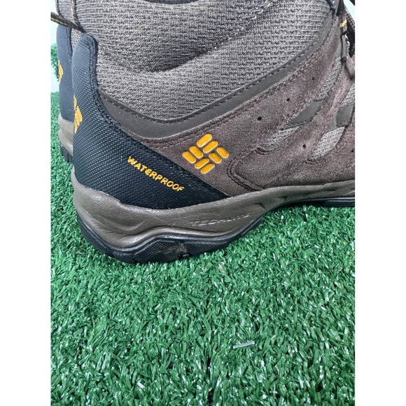 Columbia Waterproof Men's Hiking Boots Brown Size 14 - Picture 12 of 15